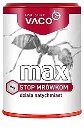 Від мурах у домі — Vaco Max порошок 100 г: дієве знищення, посипання по стежках і щілинах, швидкий ефект