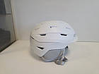 Гірськолижний шолом жіночий Smith Liberty Helmet Matte Satin White Small (51-55cm), фото 2