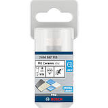 Алмазна коронка Bosch Diamond for Hard Ceramics, діаметр 19 мм, фото 3