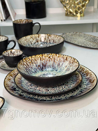 СІМЕЙНИЙ НАБІР ПАНОПТІКОН (6 ВЕЛИКИХ ТАРІЛОК + 6 МАЛИХ ТАРІЛОК + 6 МИСОК), фото 2