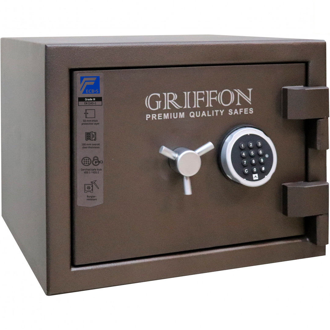 Вогнезламостійкий сейф GRIFFON CLE III.37.E