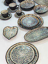 Тарілка керамічна маленька листок Паноптікон 17.3 см арт. 101-0479, фото 5