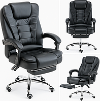 Крісло офісне Diego D2 чорне