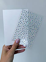 Набір наклейок страз для волосся й тіла