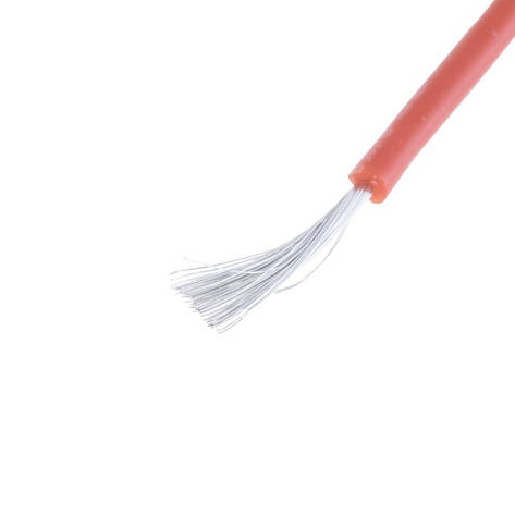 Силіконовий дріт 22AWG (0.3mm2-60/0.08TS) коричневий, 1 м, фото 1