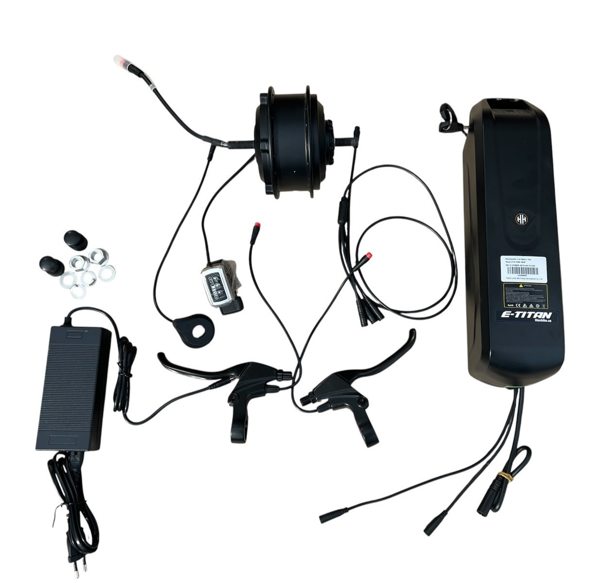 Велонабір E-TITAN Li-ion 36V 10Ah заряджання 350W/36V Li-ion (передній)