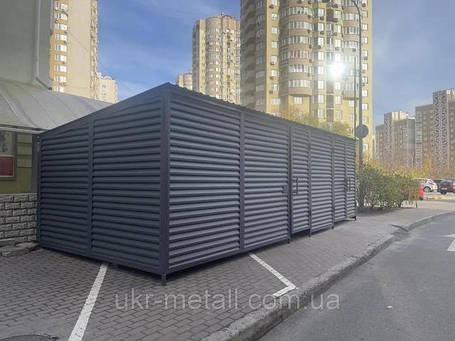 Контейнерні майданчики на 4 і більше баки для ТПВ