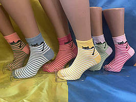 Жіночі кольорові шкарпетки та для дівчаток підлітків 36-40