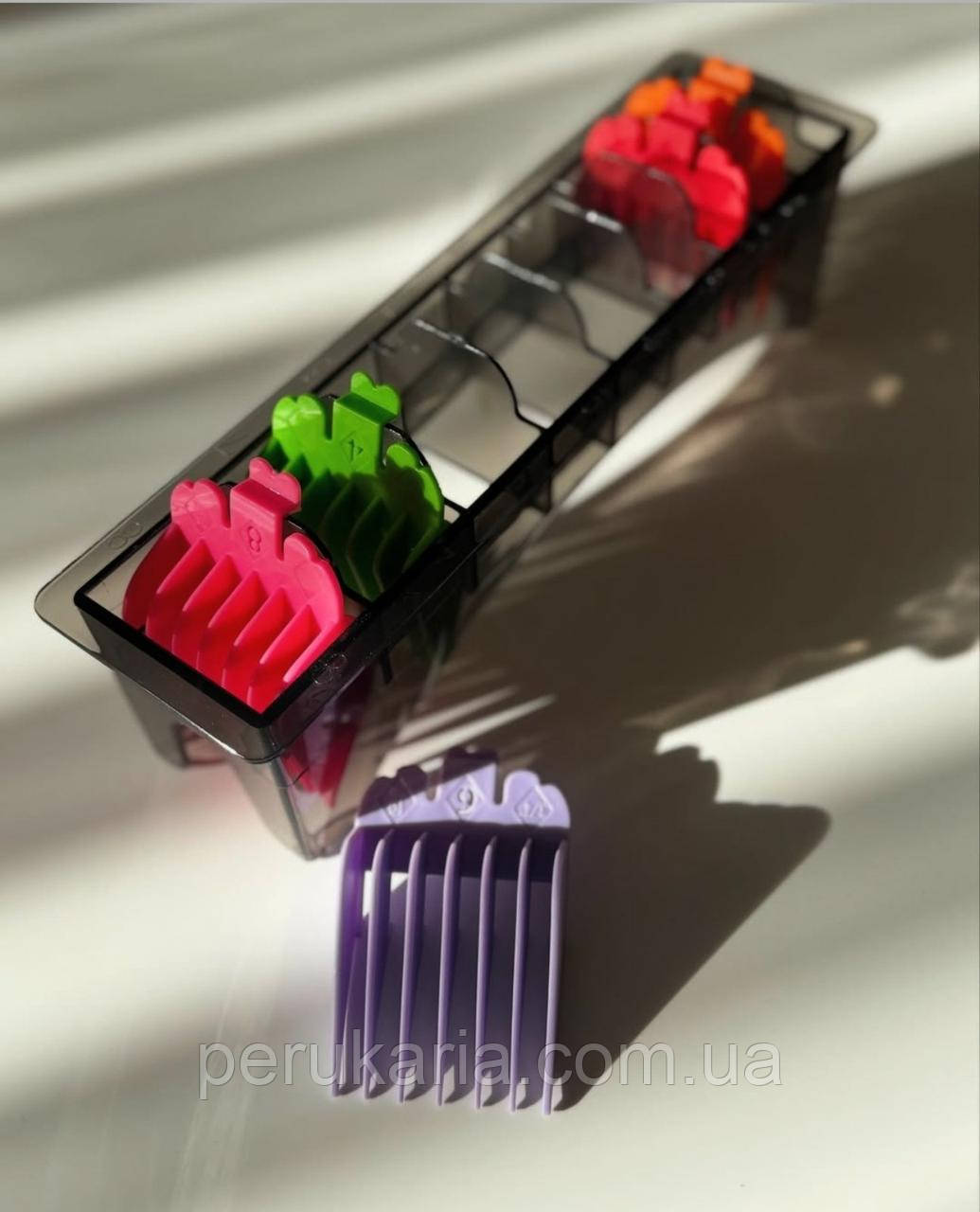 Перукарська підставка для насадок на 10 секцій Wahl чорна, фото 1