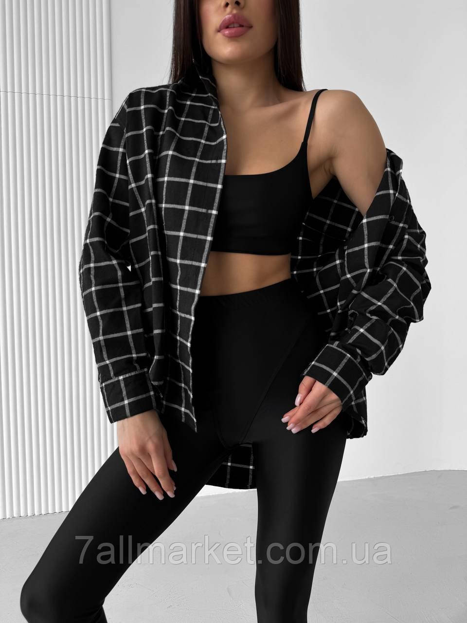 Сорочка жіноча фланельр: (42-48) (2кв) "ANNVER" недорого від прямого постачальника