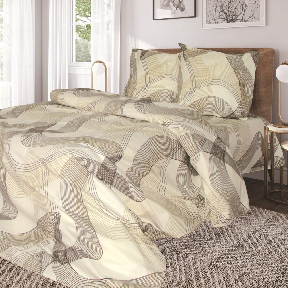 Постільна білизна полуторний бязь Голд тм Ярослав з 1 наволочкою 70х70см g 452, фото 1