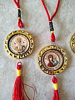 Оберіг підвіска для автомобіля двостороння