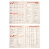 Щоденник датований 2026 Leo Planner ф. А5 "Legacy", твердий, чорний, 368 сторінок, фото 6