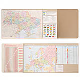 Щоденник датований 2026 Leo Planner ф. А5 "Aldento", інтегральний, темно-коричневий, 368 сторінок, фото 8