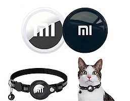 GPS-трекер з нашийником для хатніх тварин (Розмір 30x30x9 мм), Чорний