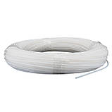 Тефлонова трубка PTFE Tubes White для 3Д-принтерів, внутрішній d4 мм, зовнішній D5 мм, біла, фото 2