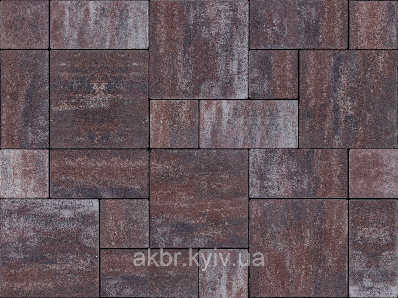 Тротуарна плитка Лайнстоун Венге, фото 1