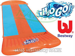 Дитяча водна гірка Bestway 549 см на 3 сидіння, фото 3