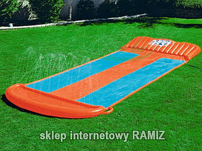 Дитяча водна гірка Bestway 549 см на 3 сидіння, фото 5