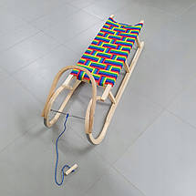 Санки дерев'яні WOOD, фото 3