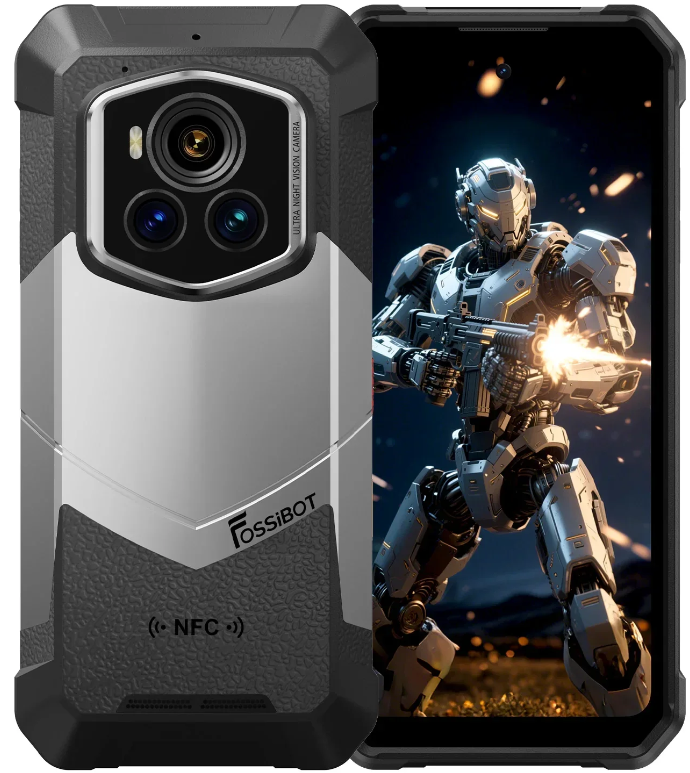 Смартфон Fossibot F107 Pro 5G 12/512Gb Metallic Gray Global version