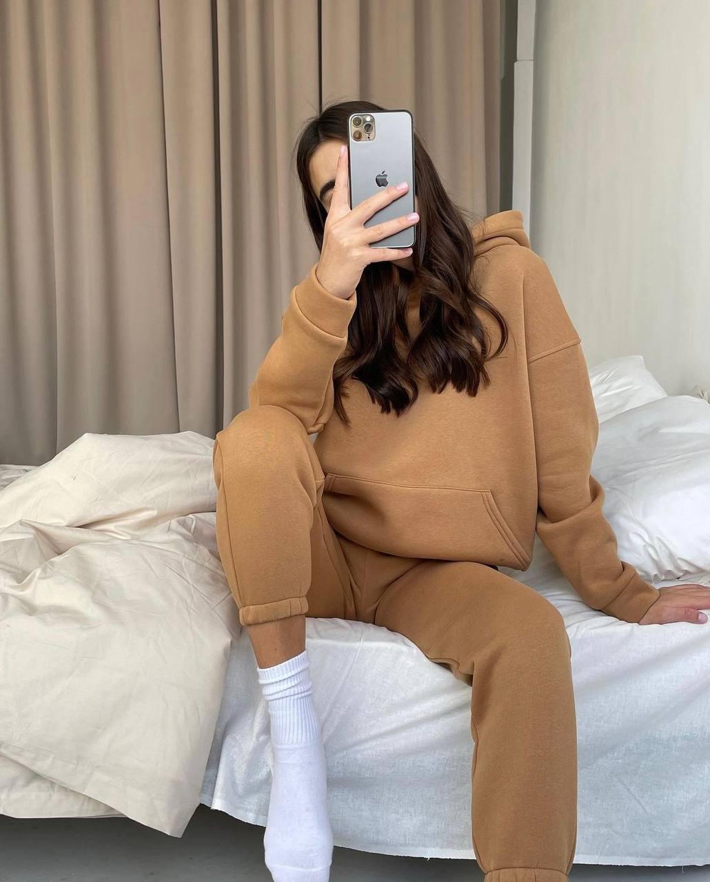 Жіночий спортивний костюм; Різні кольори; Розміри: 42-46; 48-52 ;, фото 1