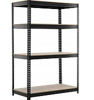 Стелаж металевий 180x150x60 см 4 полиць, навантаження - 500 кг на полицю