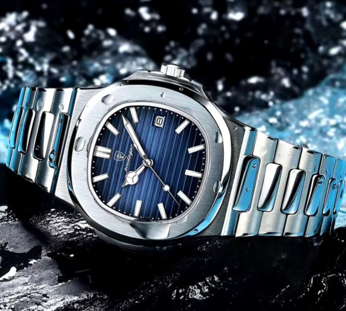 Ексклюзивний чоловічий годинник Poedagar Great з функцією хронографа та будильника