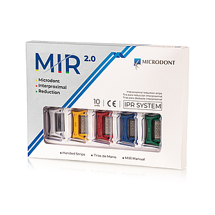 10.329.003 MIR 2.0 Набір металевих штрипсів, 10 штук, 4 типа зернистості