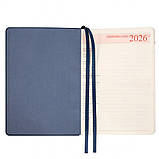 Щоденник датований 2026 Leo Planner ф. А5 "Boss", м'який, синій, 368 сторінок, фото 3
