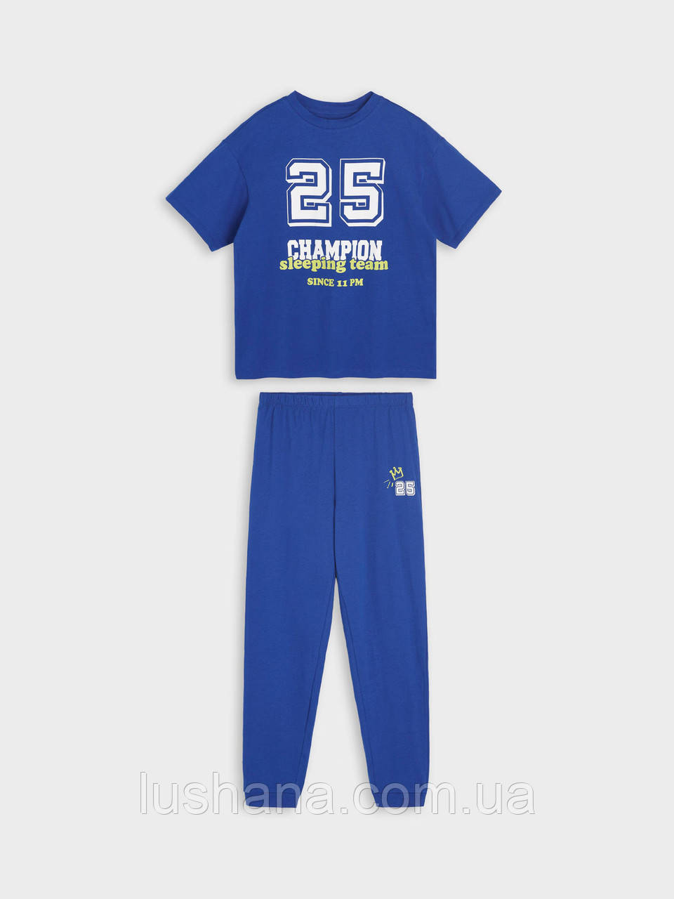 Дитяча трикотажна піжама на хлопчика Sinsay р.164, фото 1