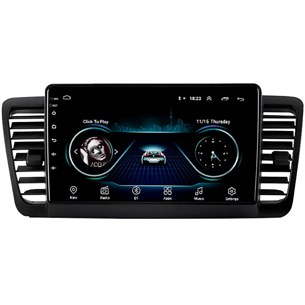 Штатна магнітола андроїд SUBARU LEGACY4/OUTBACK3 2003-09 Автомагнітола 2 дин 2/32, штатний головний пристрій ниссан, фото 1