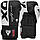 Боксерські рукавиці RDX F4 Boxing Sparring Gloves Hook & Loop WHITE/BLACK 10 унцій, фото 2