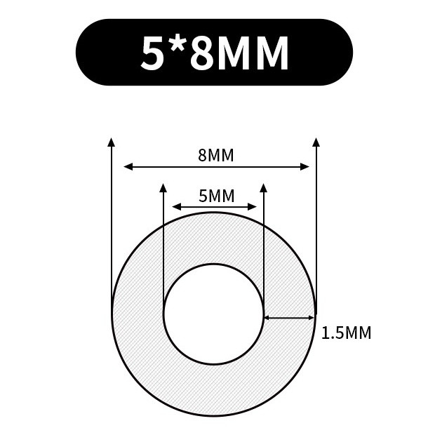 PTFE Tubes White 2