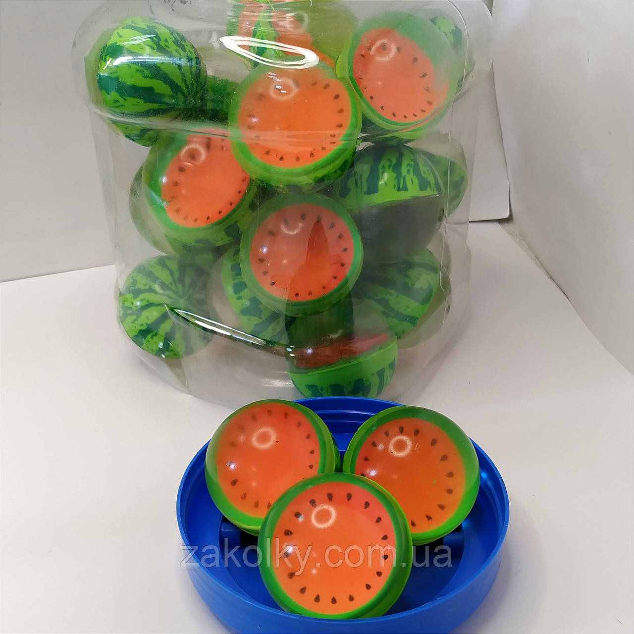 М'ячик-стрибун "Кавун" 4 см