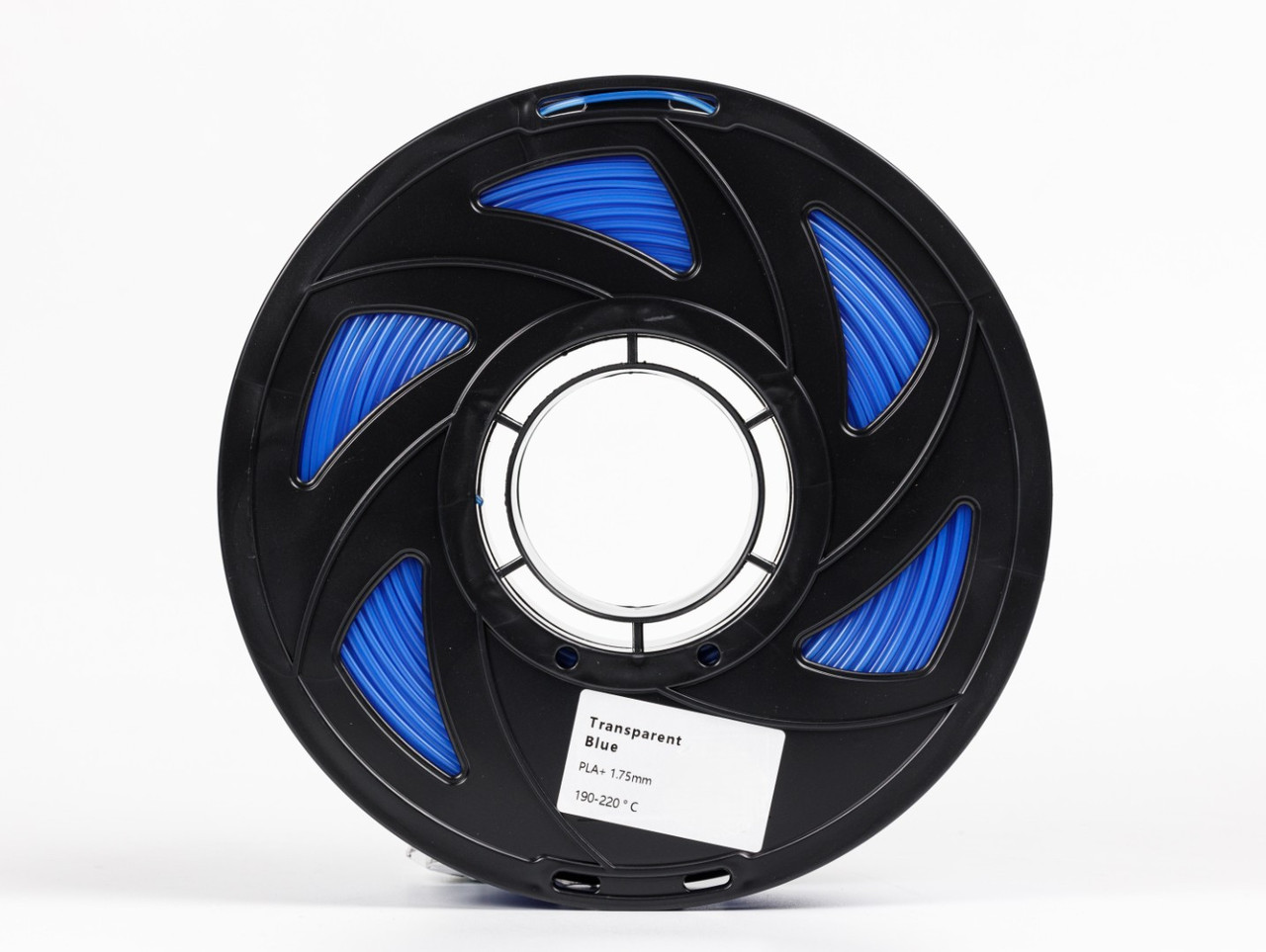 Пластик филамент для 3D-печати UA3D PLA PLUS Transparent blue 1.75мм, 1кг, Прозоро-синій