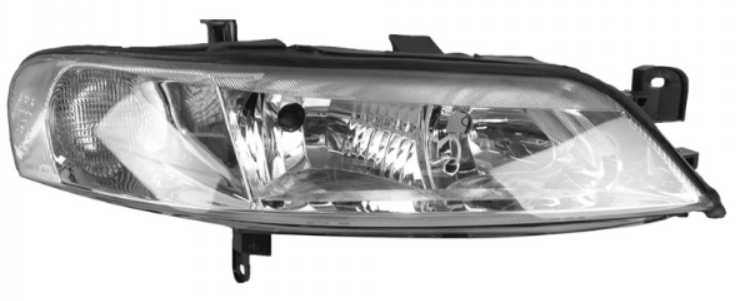 Фара права Opel Vectra B 99-02 Depo H7*2/PY21W/W5W, -лампа, тип VALEO, фото 1