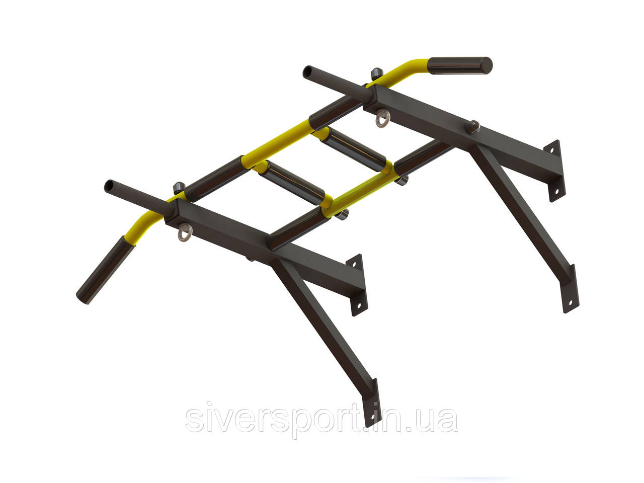 Турнік настінний (класичний з додатковим хватом) SW-401.1, фото 1