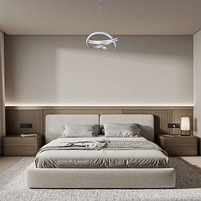 Підвісна led люстра 110W в сатиновому кольорі (87-78092 CF), фото 2