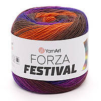 YarnArt FORZA FESTIVAL (Ярнарт Форза Фестиваль) №2903 (Пряжа напіввовняна для шкарпеток, нитки для в'язання)