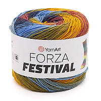 YarnArt FORZA FESTIVAL (Ярнарт Форза Фестиваль) №2905 (Пряжа напіввовняна для шкарпеток, нитки для в'язання)