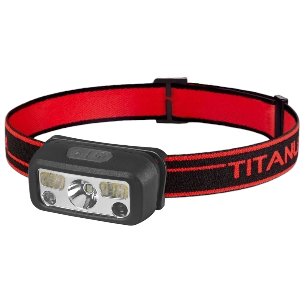 Ліхтар налобний TITANUM TLF-H07 80Lm 11000/8000K, ліхтар для кемпінгу налобний