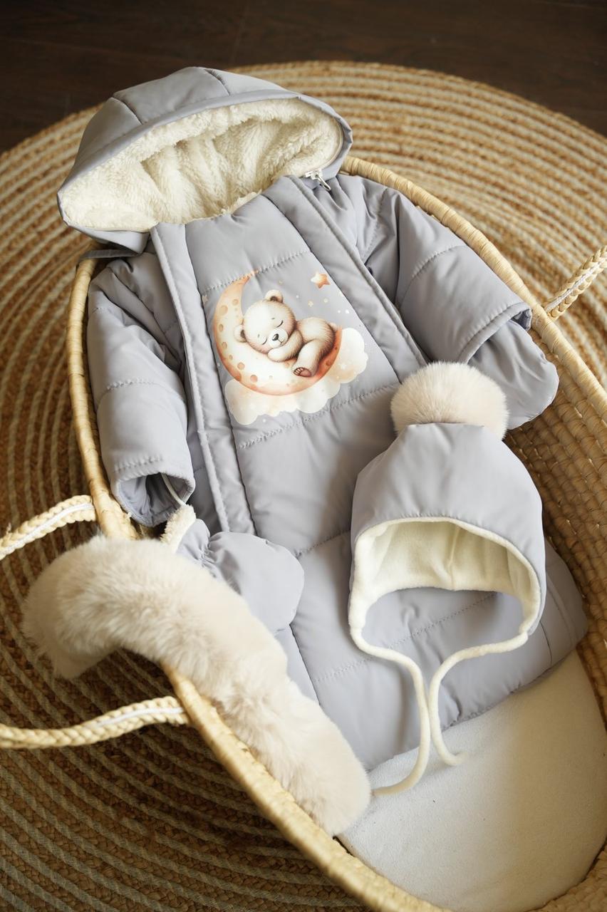 Дитячі комбінезони-трансформери для дівчинки.