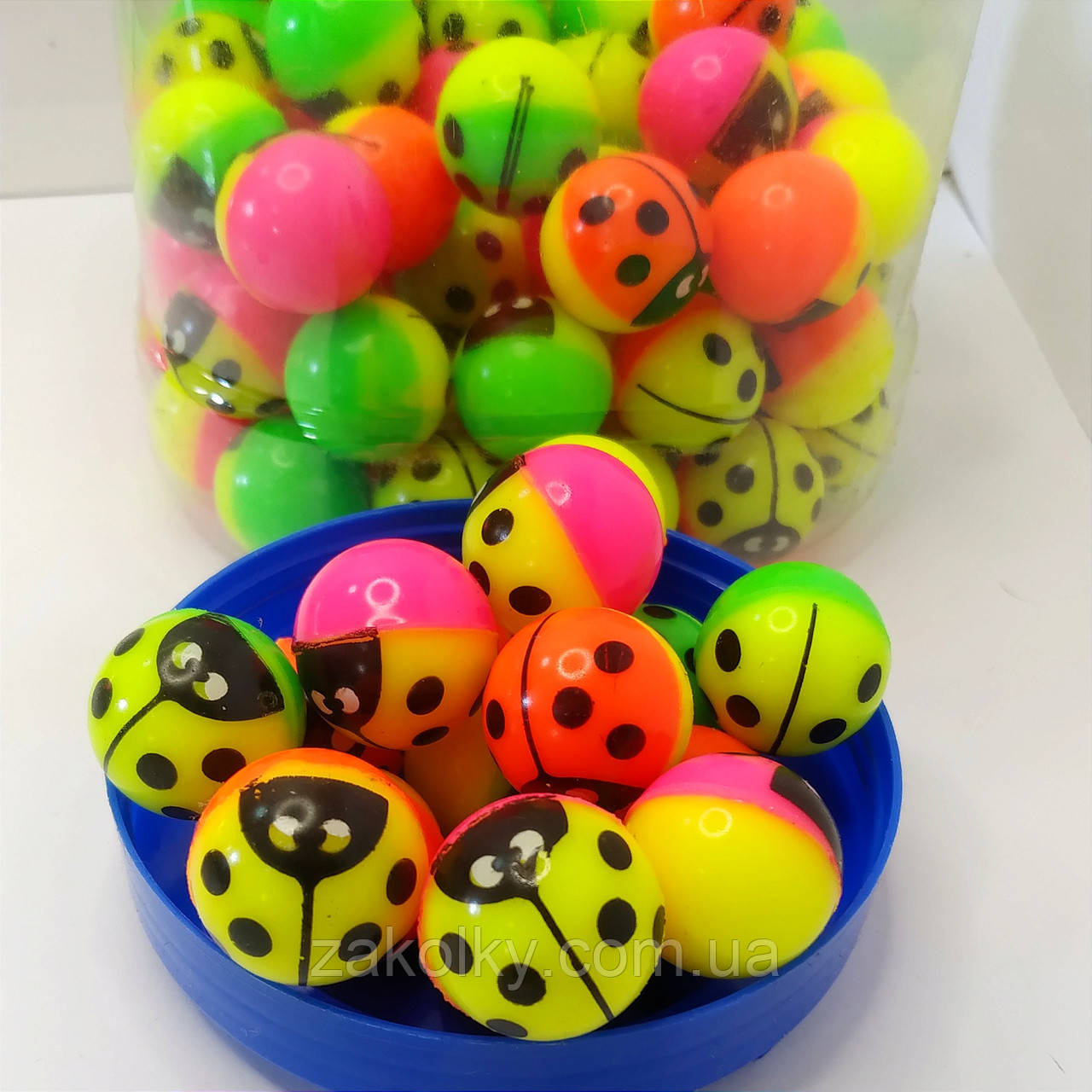 М'ячик-стрибун "Сонечко" 2 см.