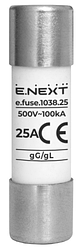 Запобіжник плавкий e.fuse.1038.25, типорозмір 10х38, 25А