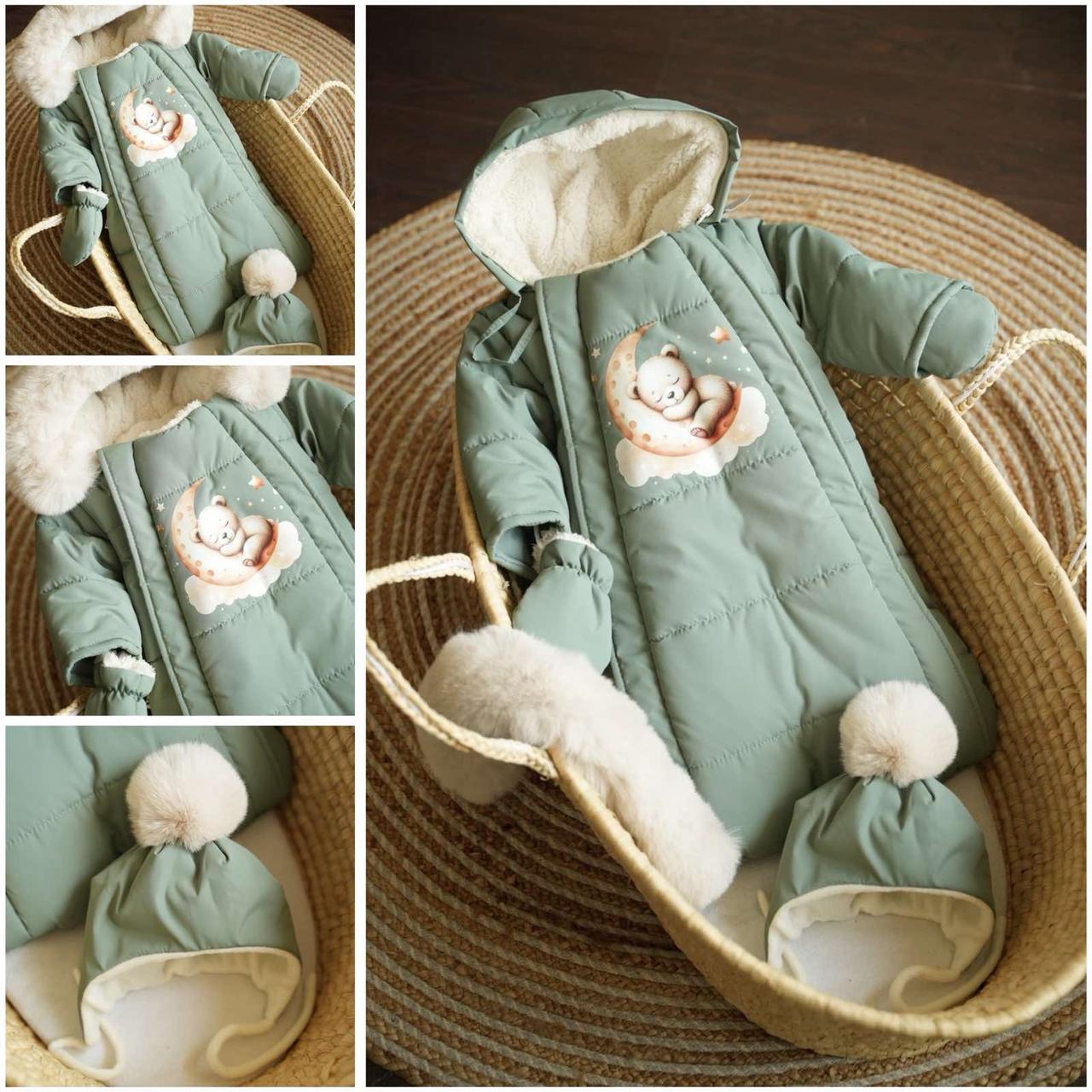 Дитячі комбінезони-трансформери для дівчинки., фото 1