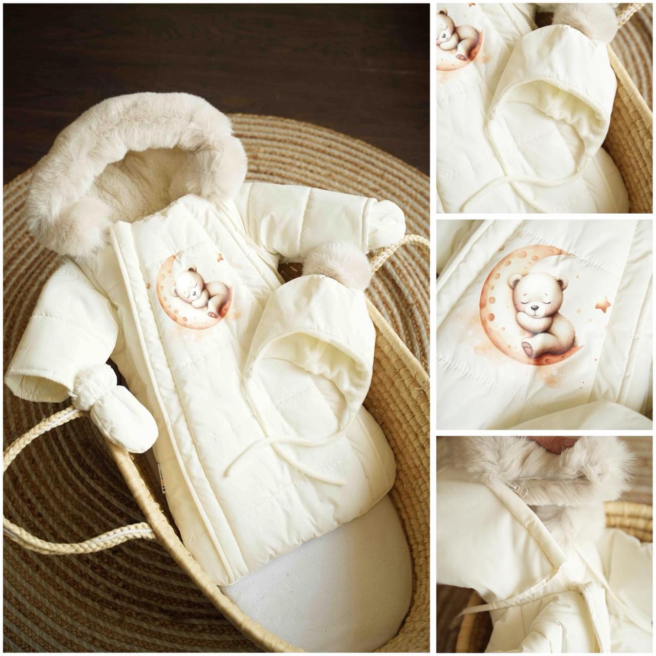 Дитячі комбінезони-трансформери для дівчинки.