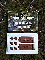Шоколадні погони полковника в подарунок військовому