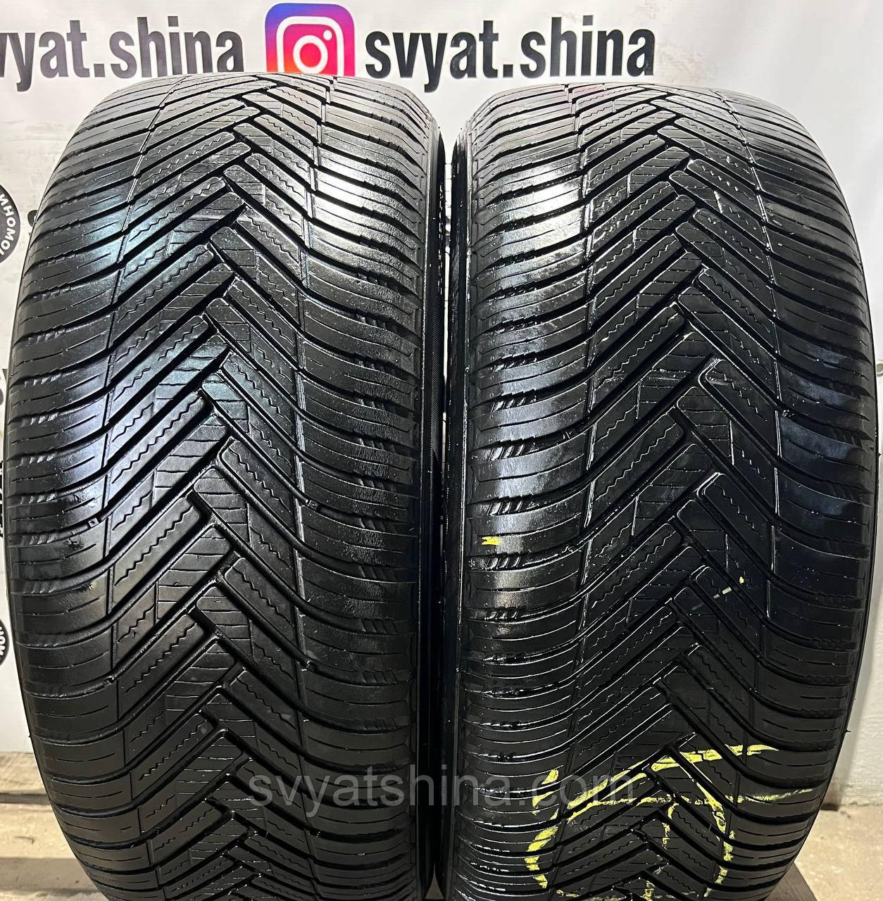Шини 235/50R18 HANKOOK KINERGY 4s2 всесезонні, залишок 6-5.2мм, рік випуску 2021