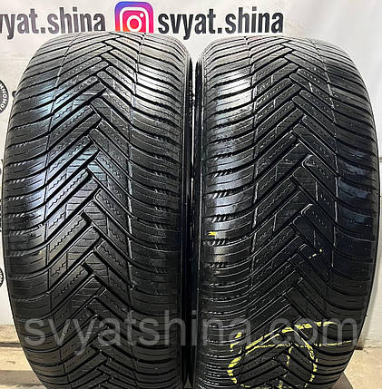 Шини 235/50R18 HANKOOK KINERGY 4s2 всесезонні, залишок 6-5.2мм, рік випуску 2021, фото 1